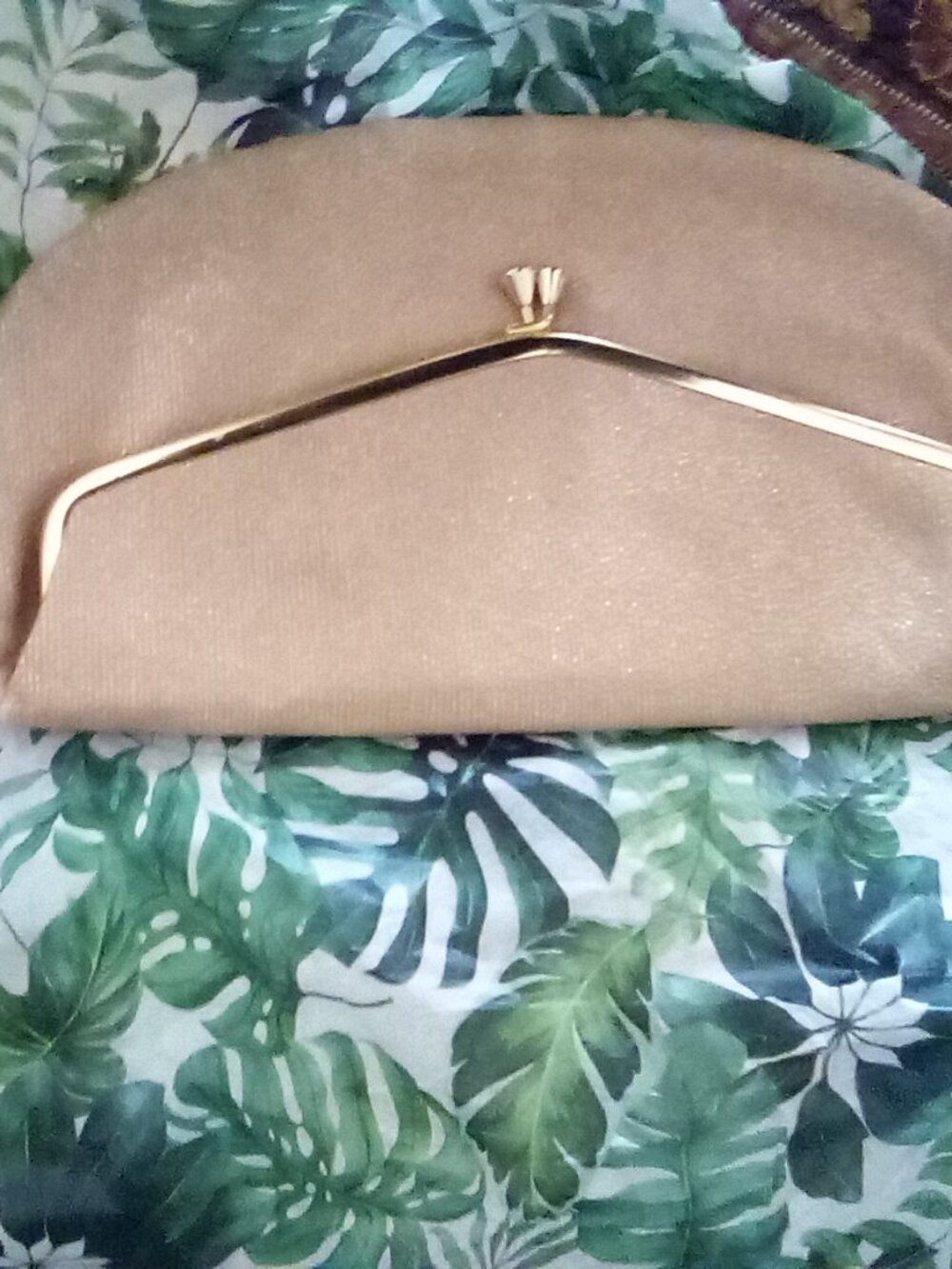 Vintage Gold Clutch